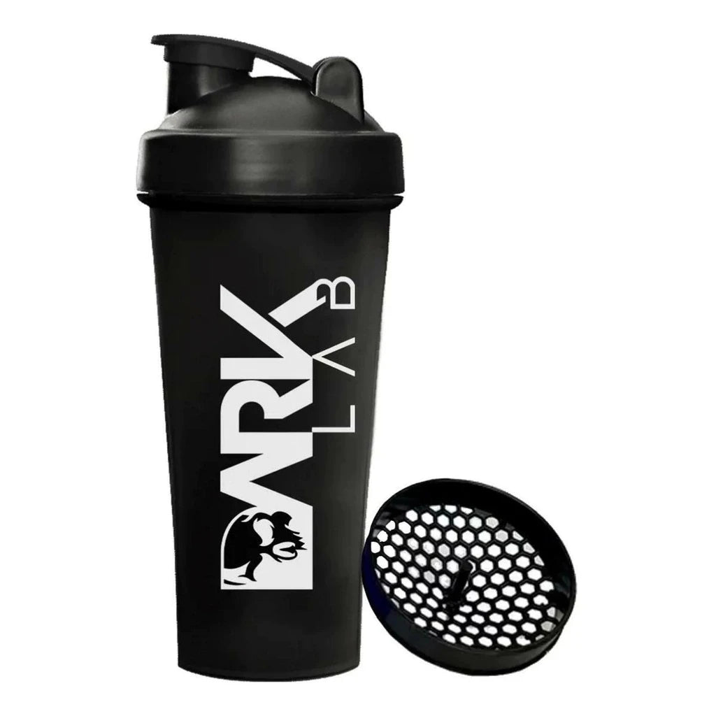 Garrafa Coqueteleira Dark Lab Preta 700ml Academia