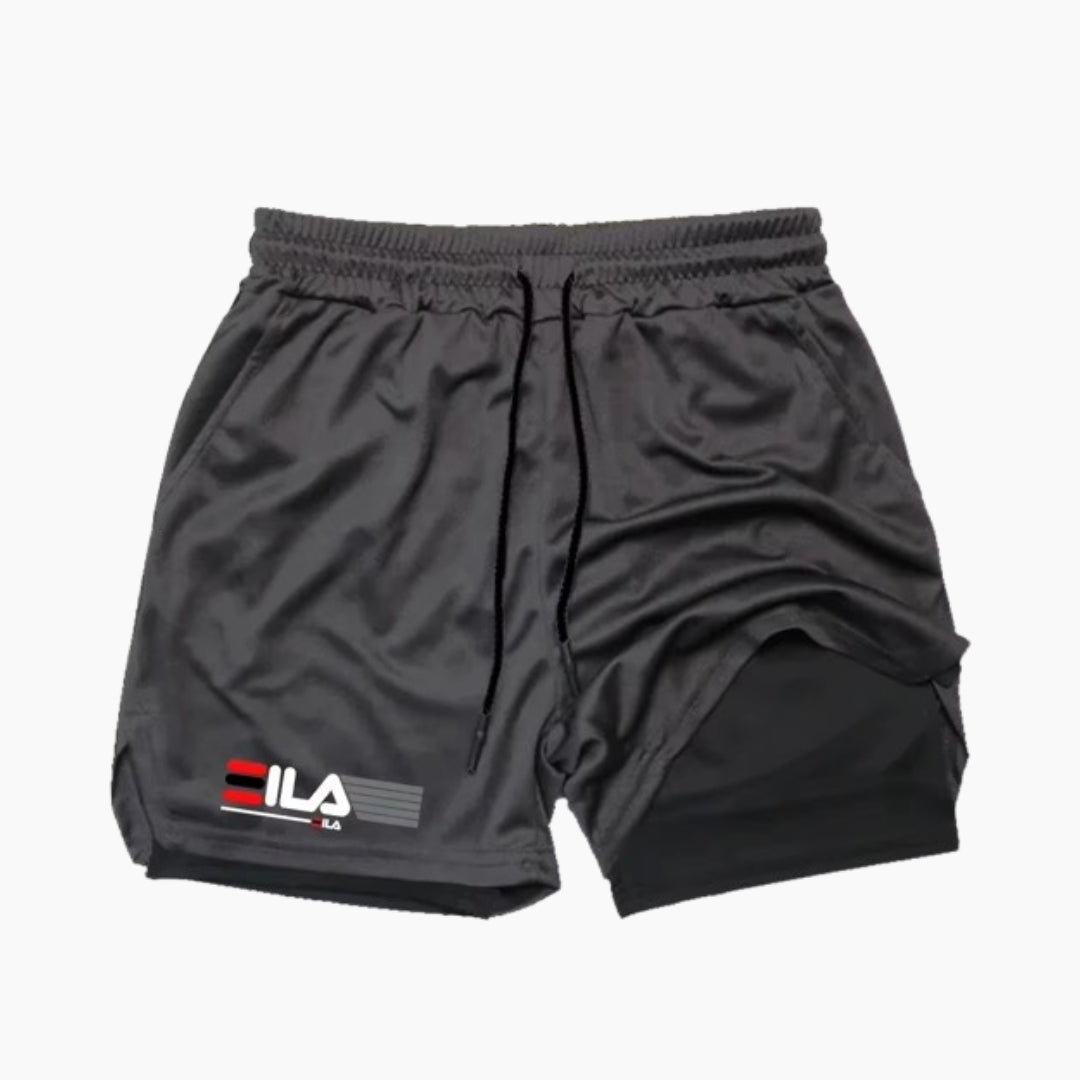 kit 2 Bermudas Academia Masculinas Fila ProFit [COMPRE 1 LEVE 2]