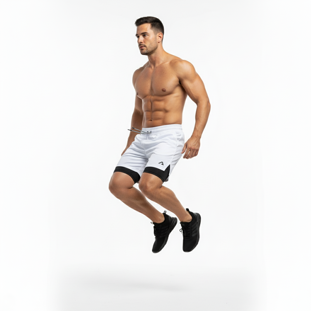 SHORTS DRY-FIT 2 EM 1 DE COMPRESSÃO ALPHA PROFIT