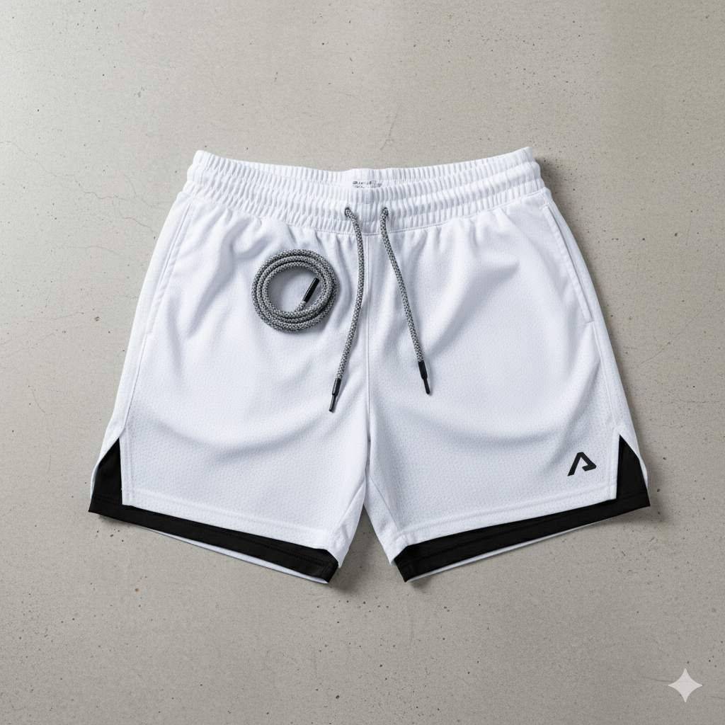 SHORTS DRY-FIT 2 EM 1 DE COMPRESSÃO ALPHA PROFIT