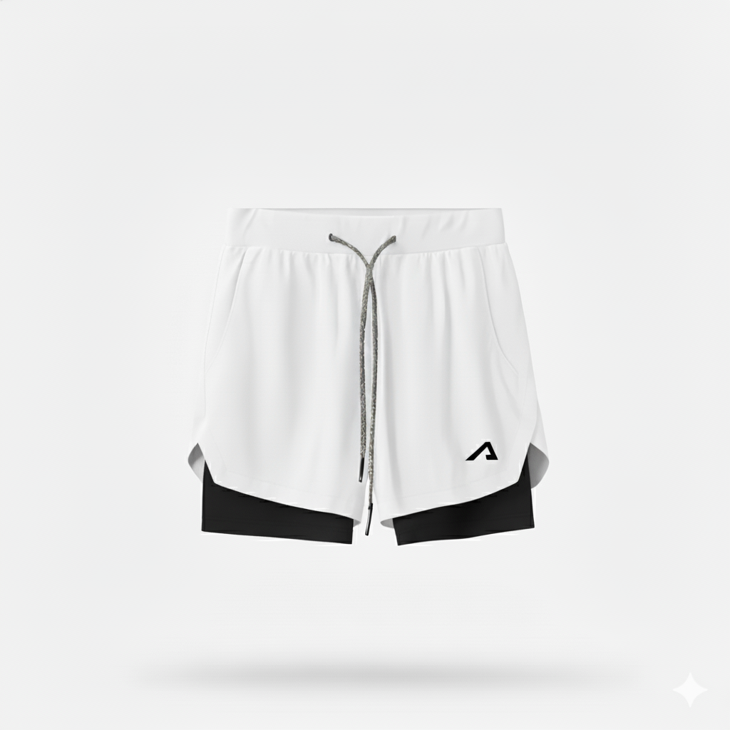 SHORTS DRY-FIT 2 EM 1 DE COMPRESSÃO ALPHA PROFIT