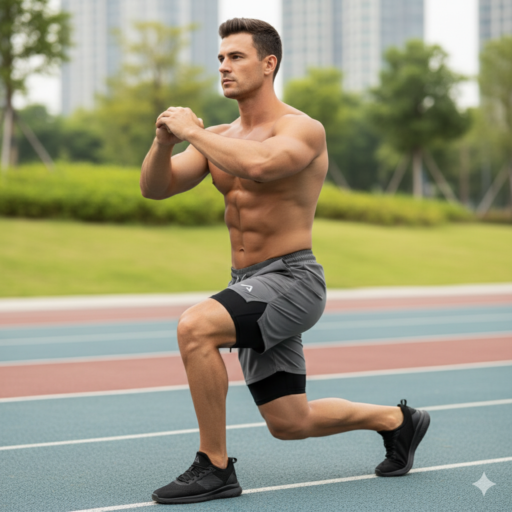 SHORTS DRY-FIT 2 EM 1 DE COMPRESSÃO ALPHA PROFIT