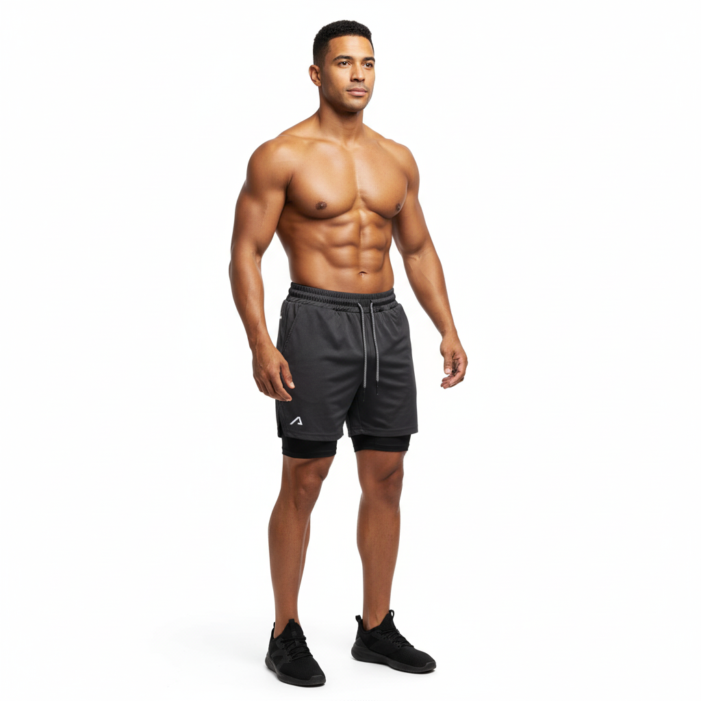 Short Academia Masculino Alpha ProFit - COMPRE 1 LEVE 2