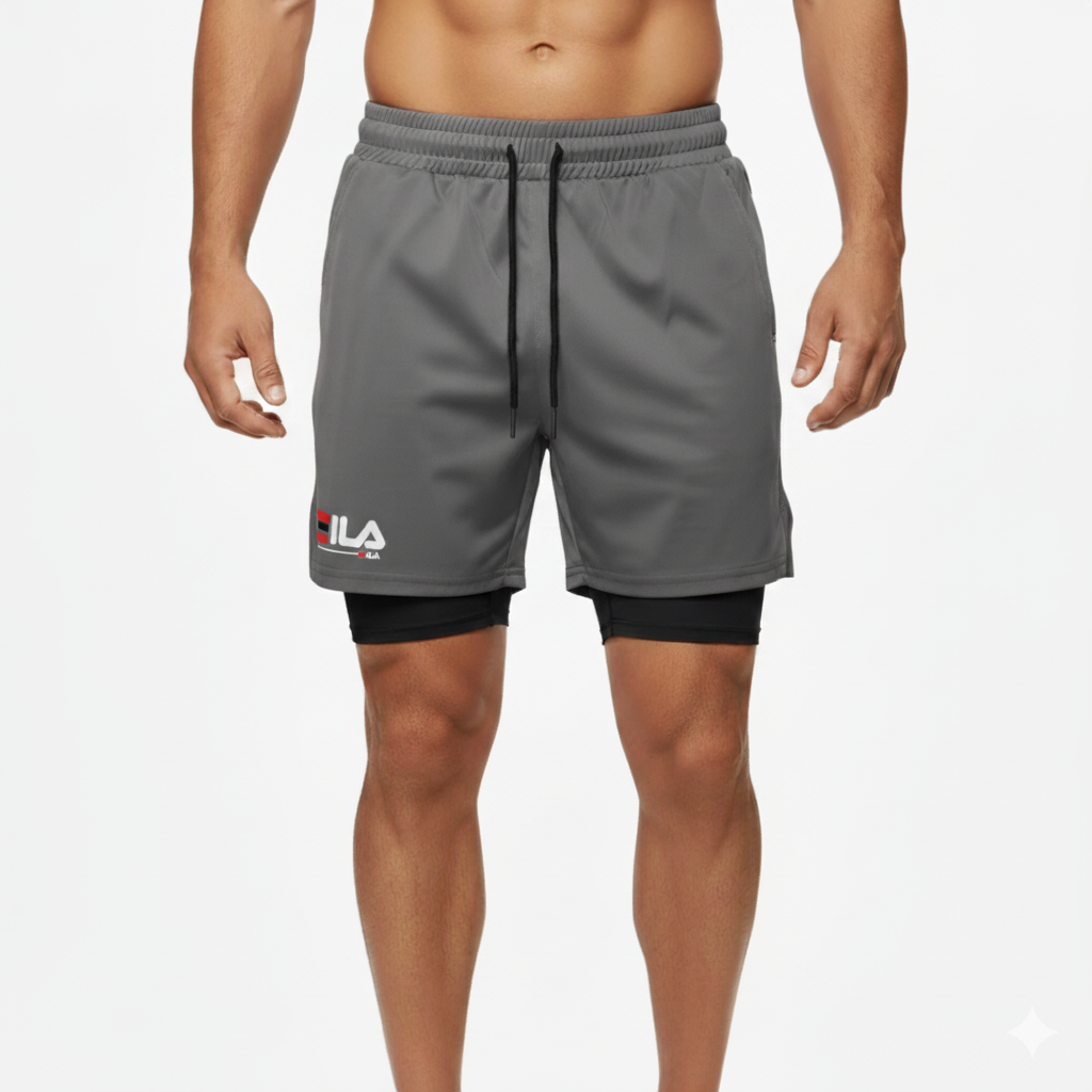 Bermuda Academia Masculina Fila ProFit