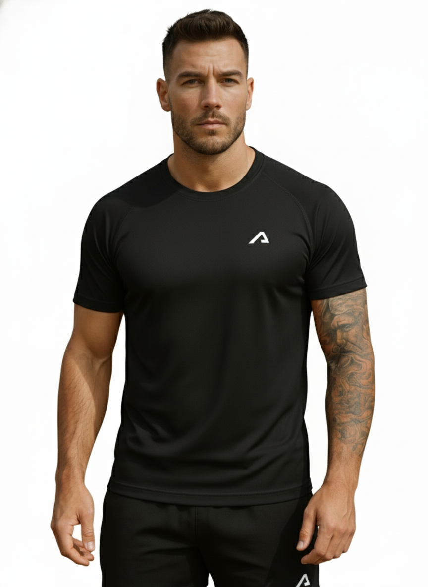KIT PERFORMANCE MÁXIMA ALPHA PROFIT: Camisa Dry-Fit + Short 2 em 1