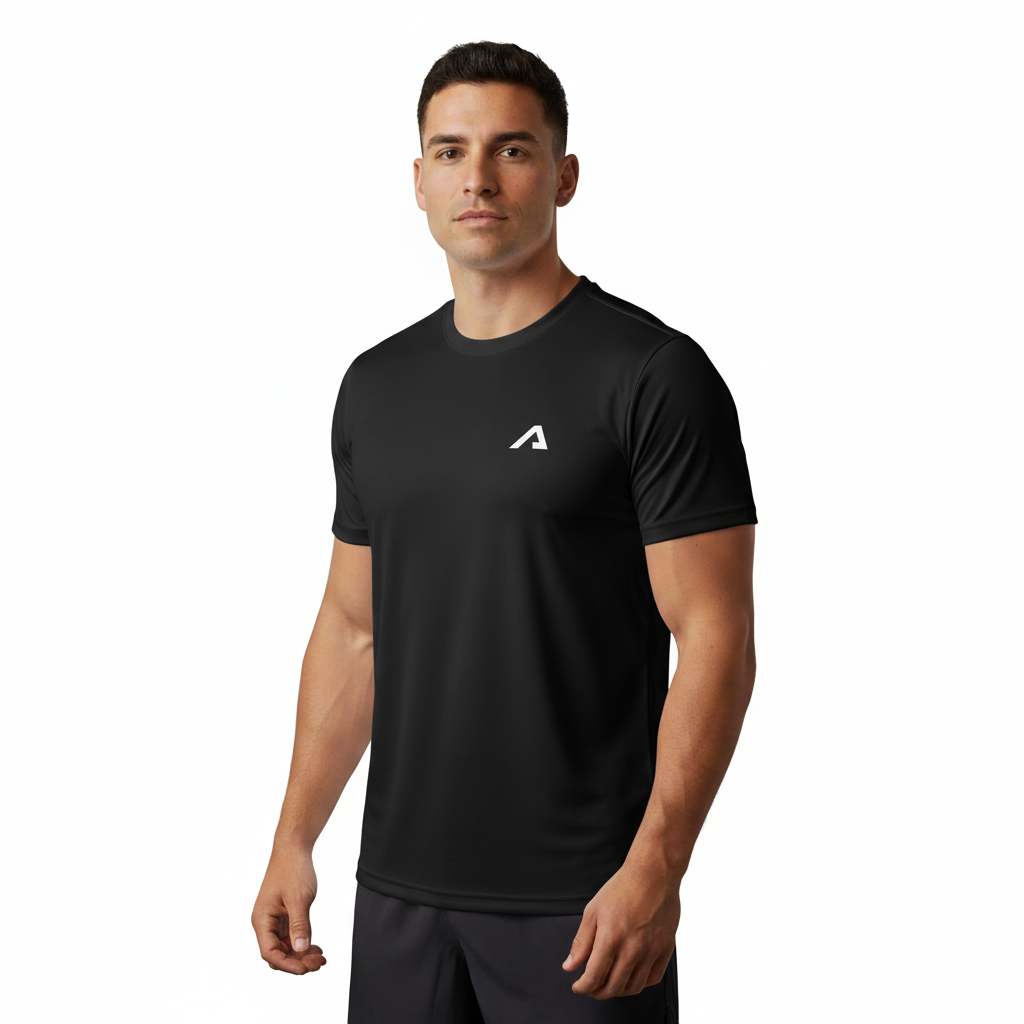 KIT 3 CAMISETAS DRY FIT ALPHA + 3 SHORTS 2 EM 1 DE COMPRESSÃO