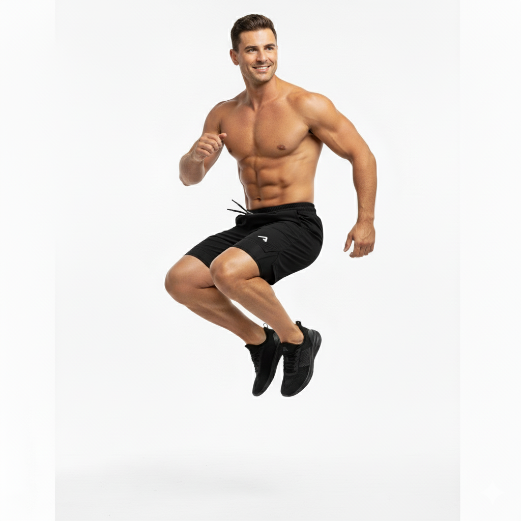 SHORTS DRY-FIT 2 EM 1 DE COMPRESSÃO ALPHA PROFIT