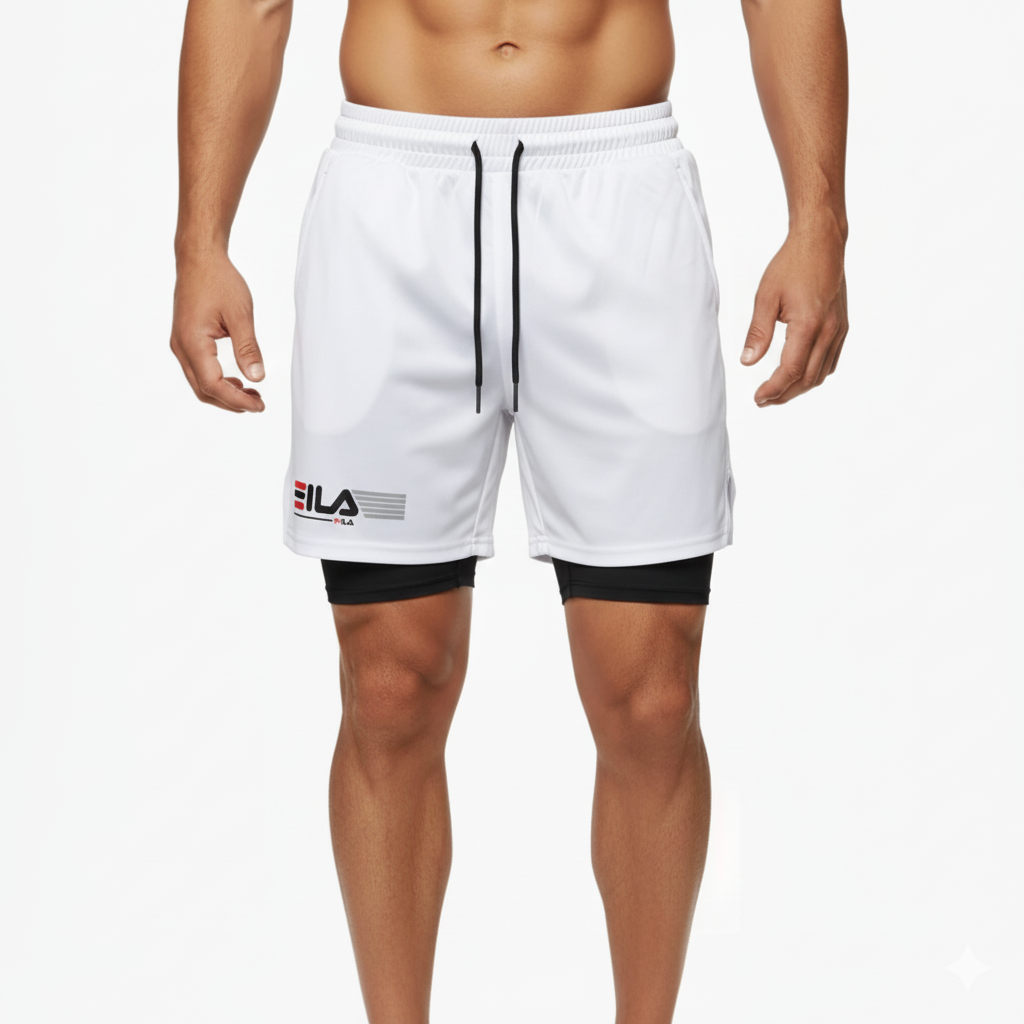 Bermuda Academia Masculina Fila ProFit