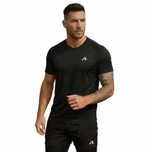 KIT PERFORMANCE MÁXIMA ALPHA PROFIT: Camisa Dry-Fit + Short 2 em 1